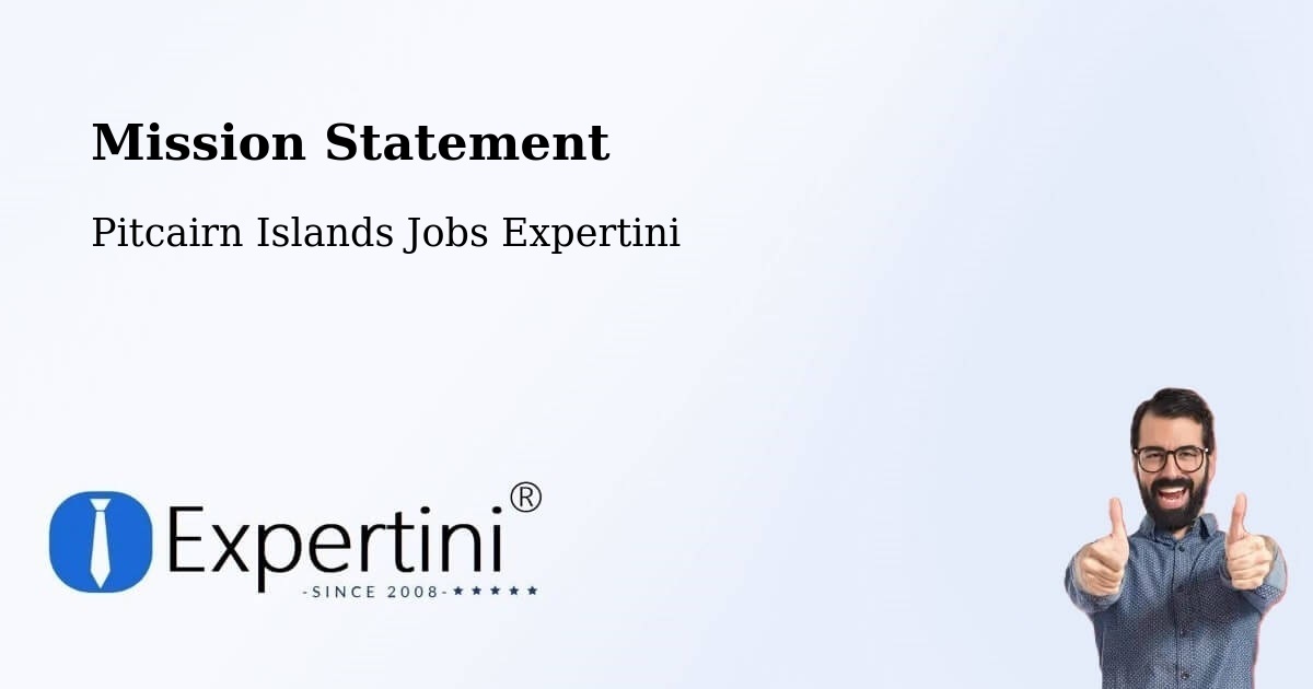 Corporate Mission – Adamstown - Pitcairn Islands Jobs Expertini